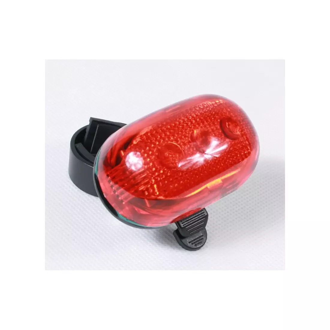 Zadné svetlo na bicykel JY603 - farba: Červená
