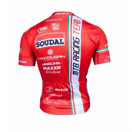 BIEMME SOUDAL-LEE COUGAN Racing Team 2017 - pánsky cyklistický dres
