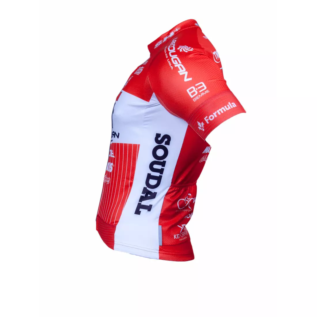BIEMME SOUDAL-LEE COUGAN Racing Team 2017 - pánsky cyklistický dres