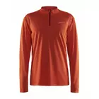 CRAFT RADIATE LS 1905387-566476 bežecká košeľa s dlhým rukávom oranžová