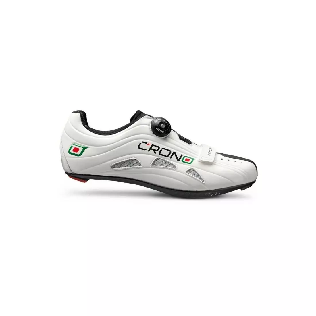 CRONO FUTURA NYLON - cestná cyklistická obuv - farba: Biela