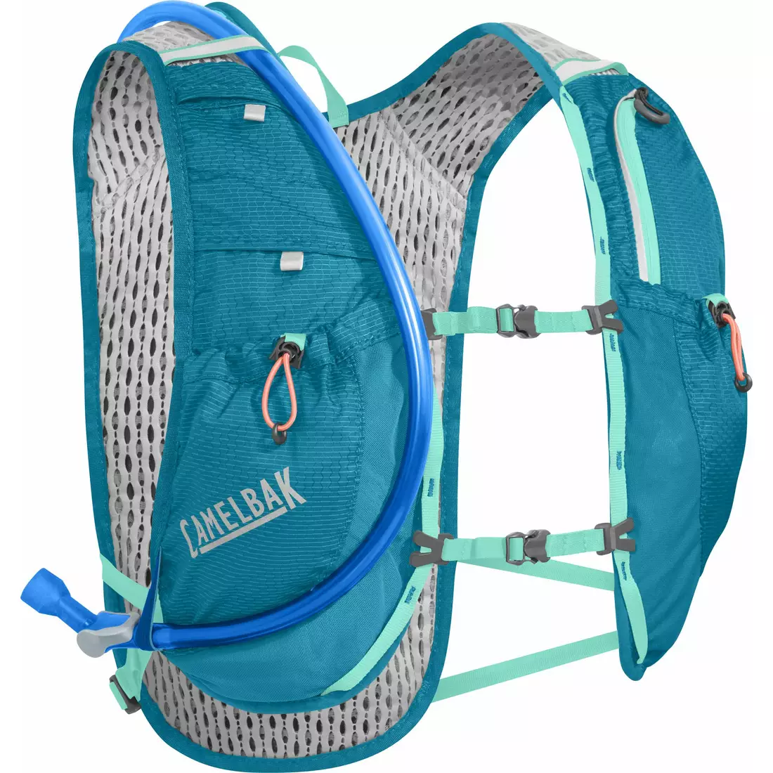 Camelbak SS18 bežecký batoh s vodným vakom Circuit Vest 50oz /1,5L Teal/Ice Green 1138403000