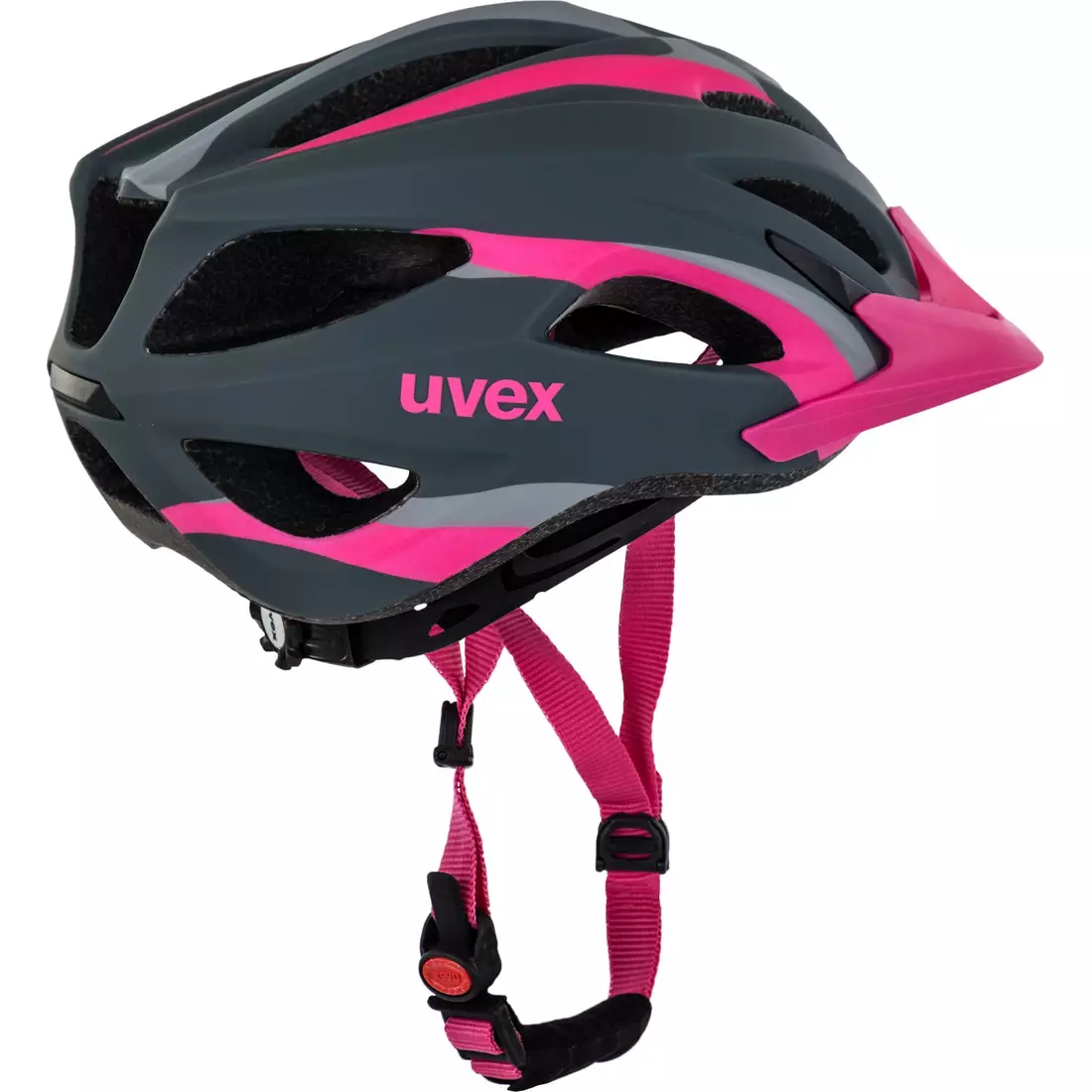 Cyklistická prilba UVEX VIVA 2 410104mat18 sivá ružová matná