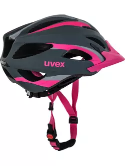Cyklistická prilba UVEX VIVA 2 410104mat18 sivá ružová matná