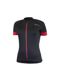 Dámsky cyklistický dres ROGELLI MODESTA, čierno-červený
