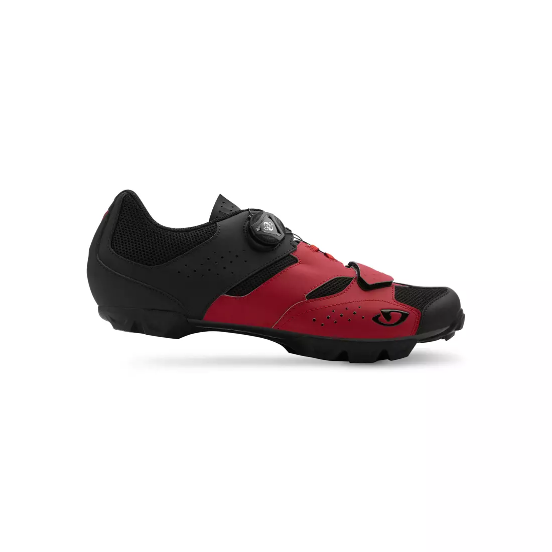 GIRO CYLINDER - Pánska MTB cyklistická obuv čierna a červená