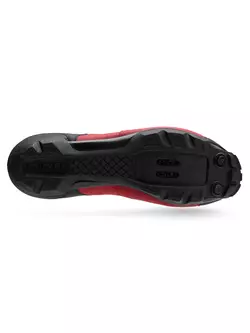 GIRO CYLINDER - Pánska MTB cyklistická obuv čierna a červená