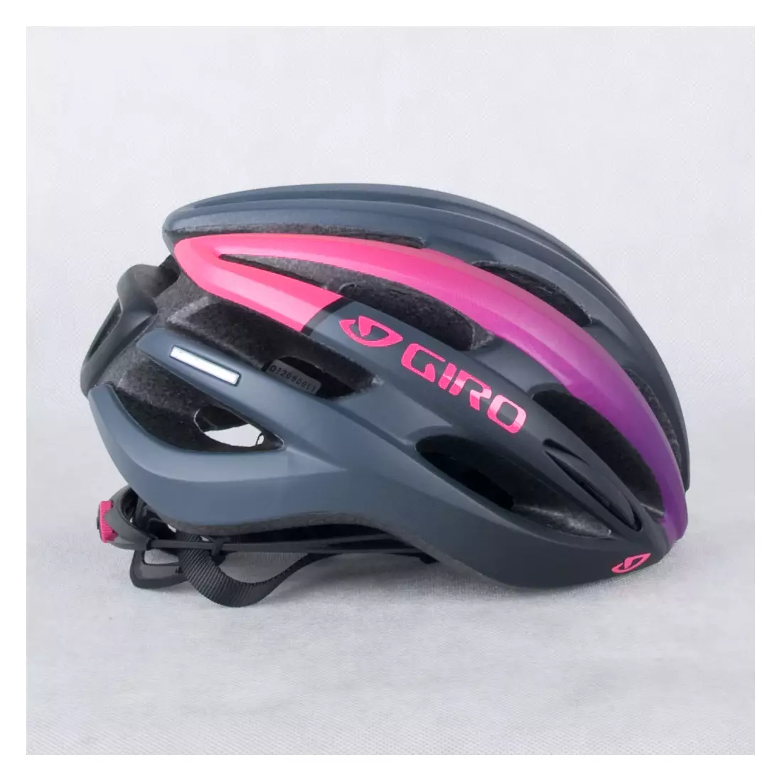 GIRO SAGA - dámska cyklistická prilba čiernej a ružovej farby