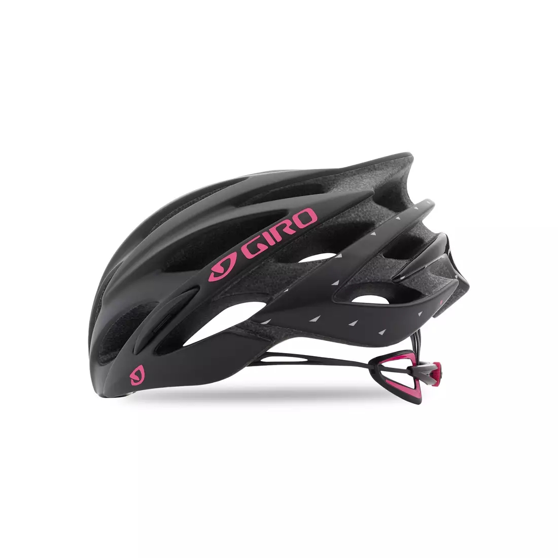 GIRO SONNET - dámska cyklistická prilba, čierna a ružová matná