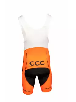 Pánske šortky s náprsenkou BIEMME CCC SPRANDI POLKOWICE Racing Team 2017