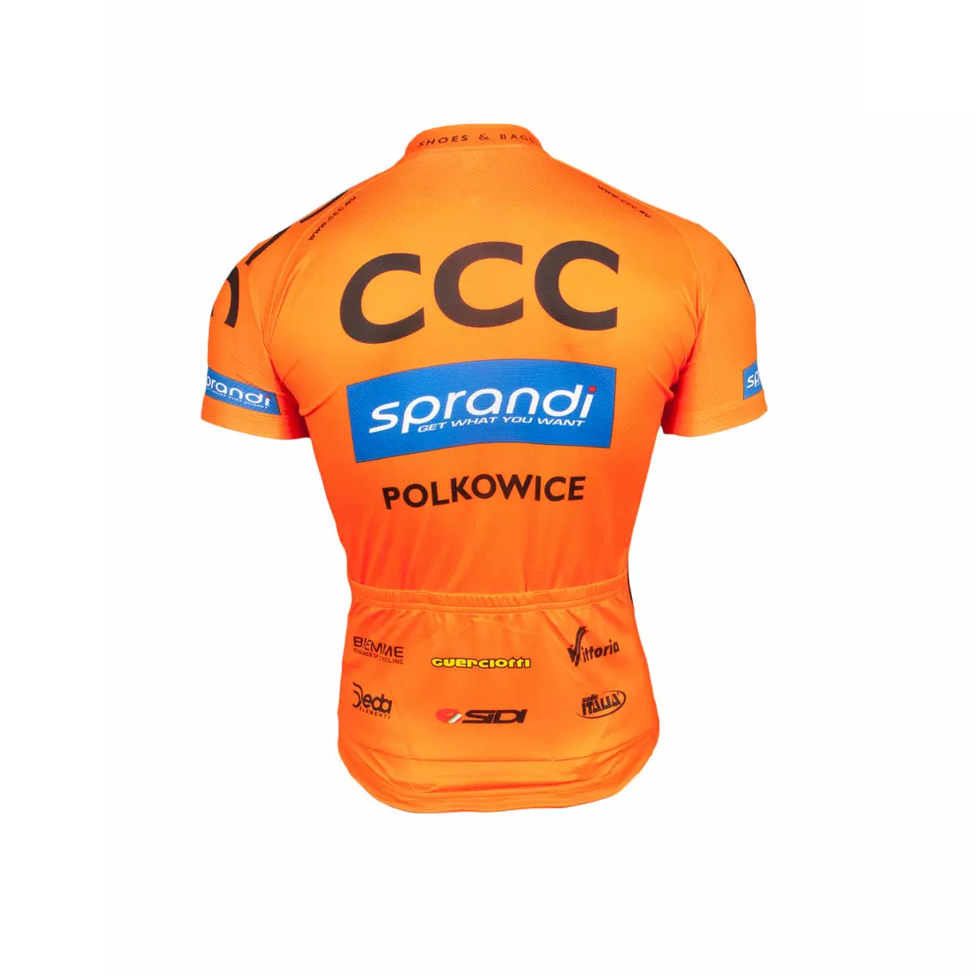 Pánsky cyklistický dres BIEMME CCC SPRANDI POLKOWICE Racing Team 2017