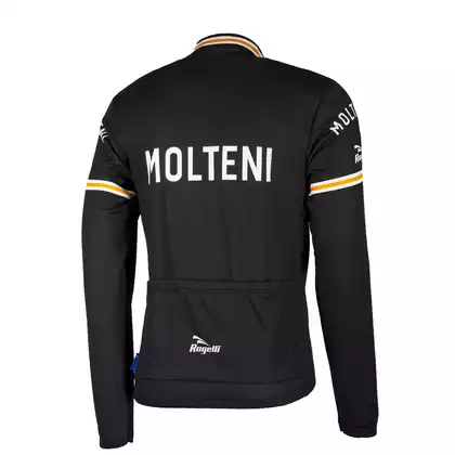 ROGELLI BIKE MOLTENI 001.217 - pánsky cyklistický dres, čierny