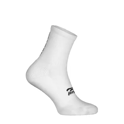 ROGELLI BIKE RCS09 ponožky, 2 balenia, 007,135 biela
