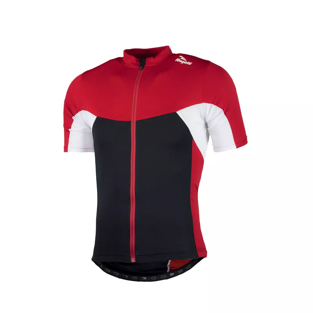 ROGELLI BIKE RECCO 2.0 pánsky cyklistický dres, 001.136 - čierno-červeno-biela
