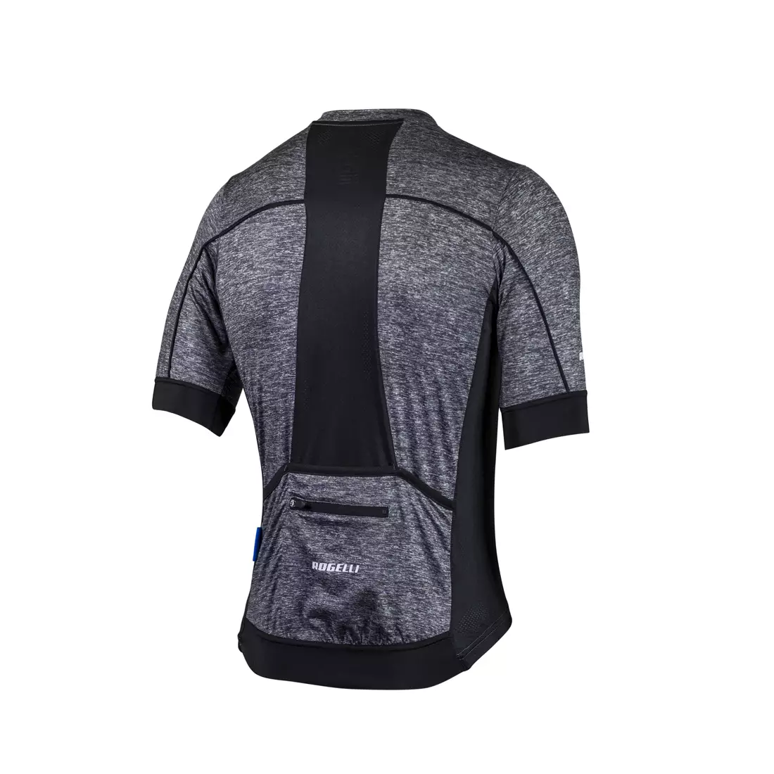 ROGELLI PASSO pánsky cyklistický dres, sivý a čierny