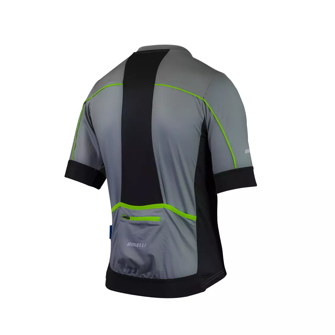 ROGELLI PASSO pánsky cyklistický dres, sivý a zelený