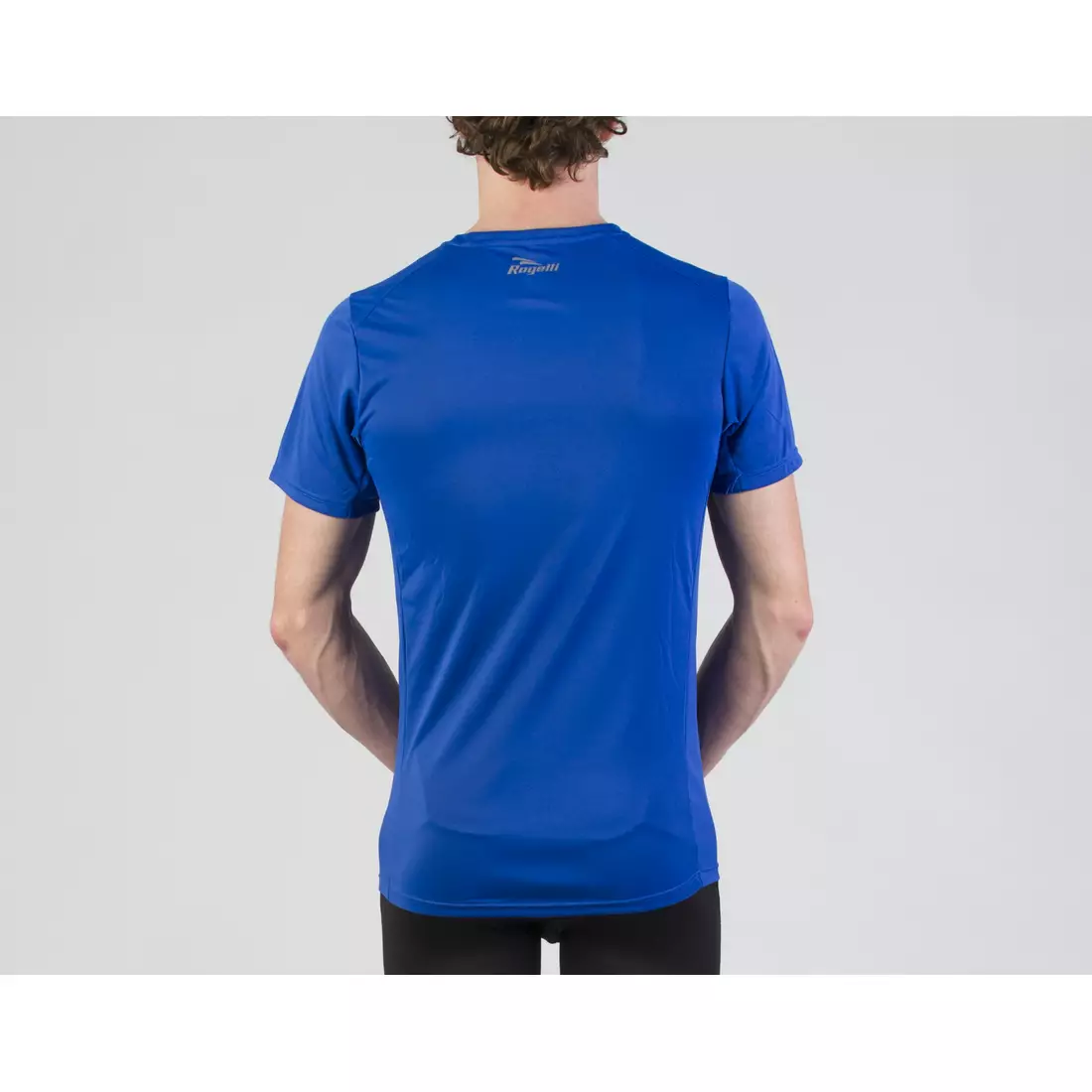 ROGELLI RUN BASIC - pánske bežecké tričko, 800,252 - modré 