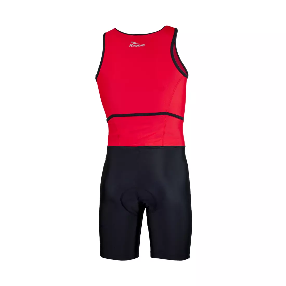 ROGELLI TRI FLORIDA 030.001 pánsky triatlonový outfit, červený a čierny