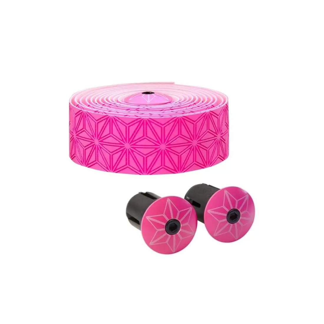 SUPACAZ BT-03 páska na riadidlá SUPER STICKY KUSH neon pink