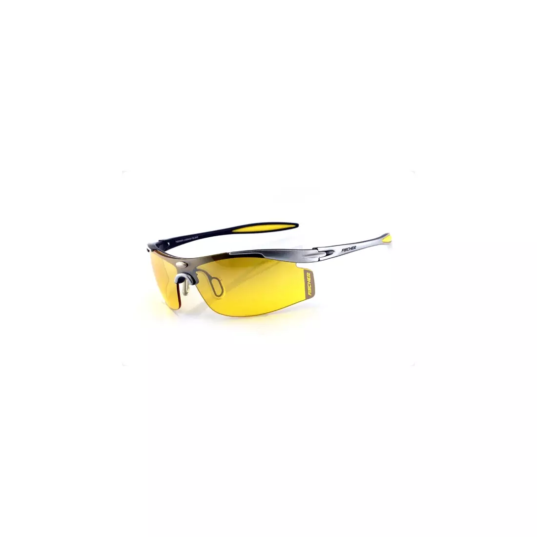 FISCHER - športové okuliare FS-01D - farba: Sivá