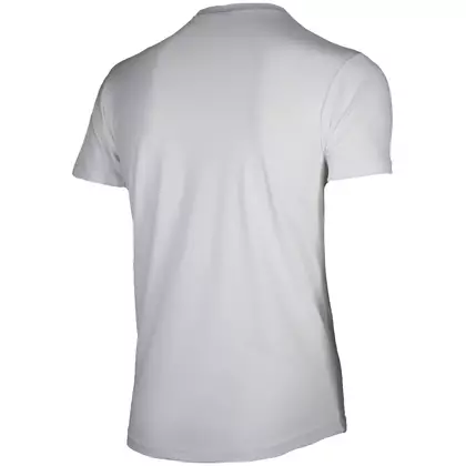 ROGELLI RUN PROMOTION pánska športová košeľa s krátkym rukávom, biela