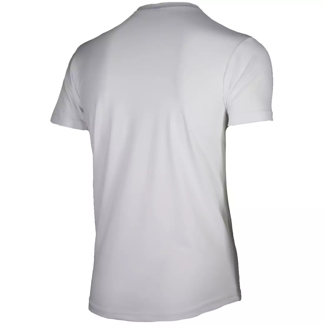 ROGELLI RUN PROMOTION pánska športová košeľa s krátkym rukávom, biela