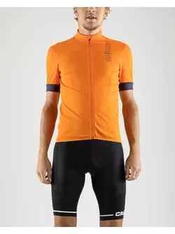 CRAFT RISE pánsky cyklistický dres oranžový 1906097-575947