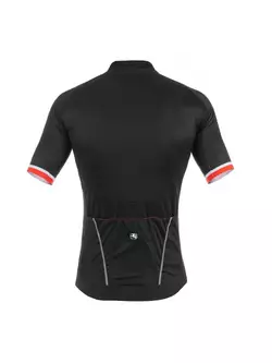 Čierny cyklistický dres GIORDANA SILVERLINE