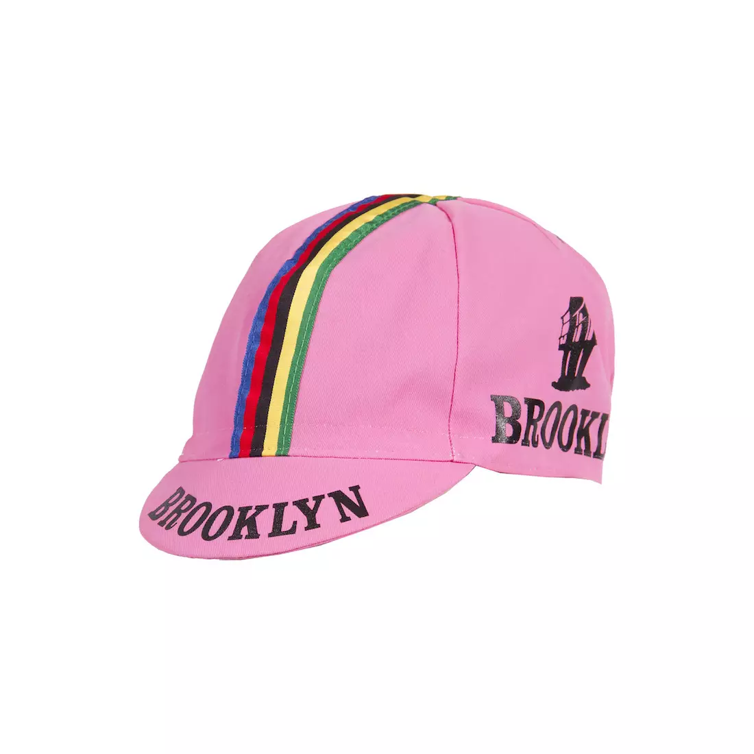 Cyklistická čiapka GIORDANA SS18 - Brooklyn - Giro Pink s pásikom GI-S6-COCA-BROK-GIRO jedna veľ.