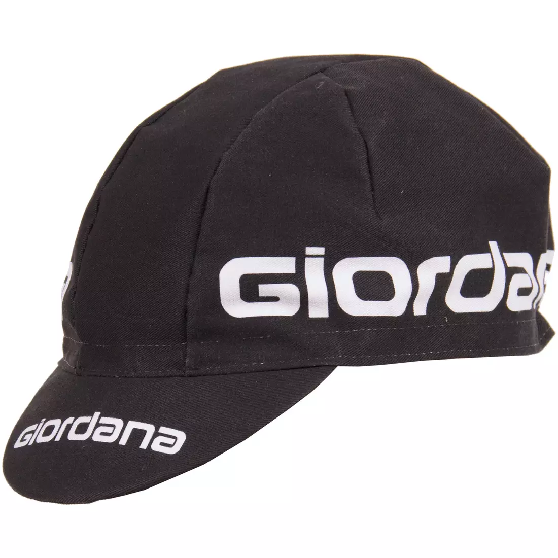 Cyklistická čiapka GIORDANA SS18 - Logo Giordana - Čierna GI-S5-COCA-GIOR-BLCK jedna veľkosť