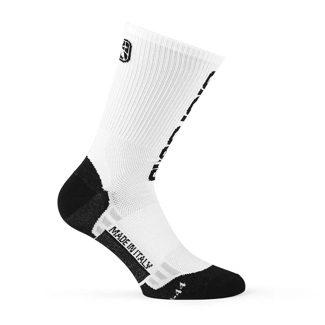Cyklistické ponožky GIORDANA FR-C LOGO čierno-biele