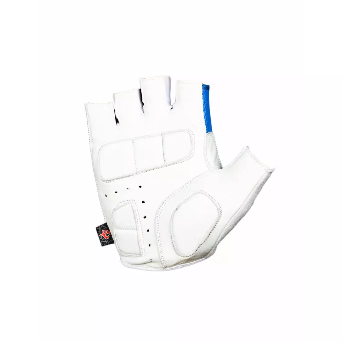 DEKO DKSG-509 cyklistické rukavice, biele a modré