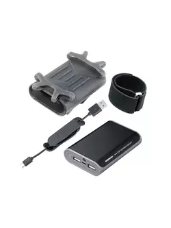 DRŽIAK NA BATÉRIU TOPEAK SMARTPHONE W/POWERPACK 7800 mAh, (batéria s držiakom telefónu 2 x USB) T-TSPH-1