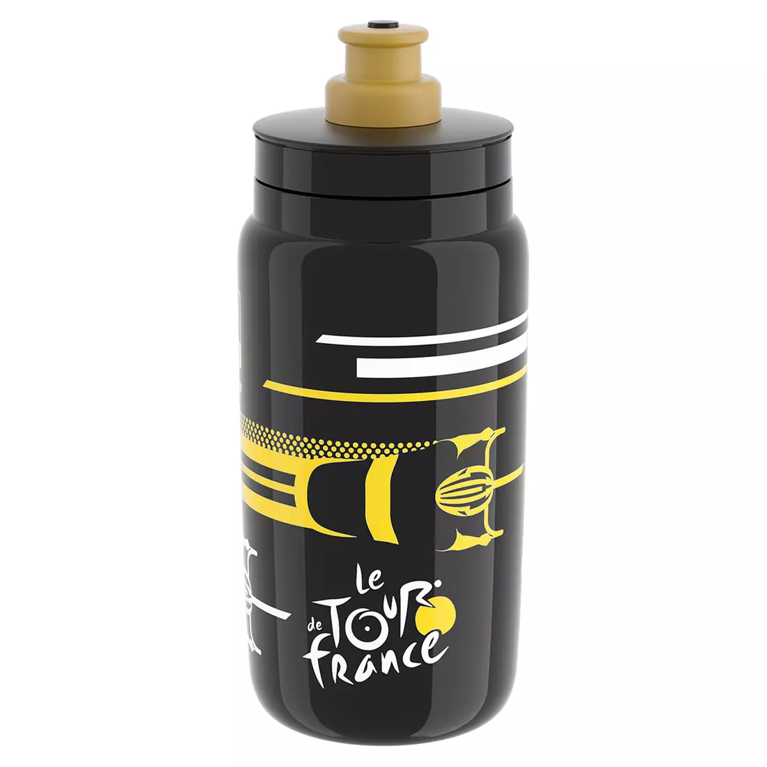 ELITE Bottle FLY 2018 Tour de France Black Race 550 ml EL0160495 SS19