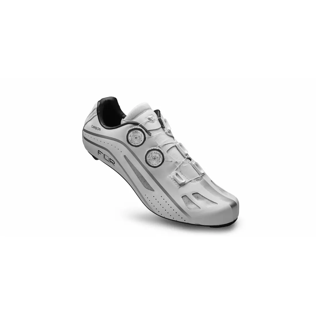 FLR F-XX cestná cyklistická obuv, full carbon, biely