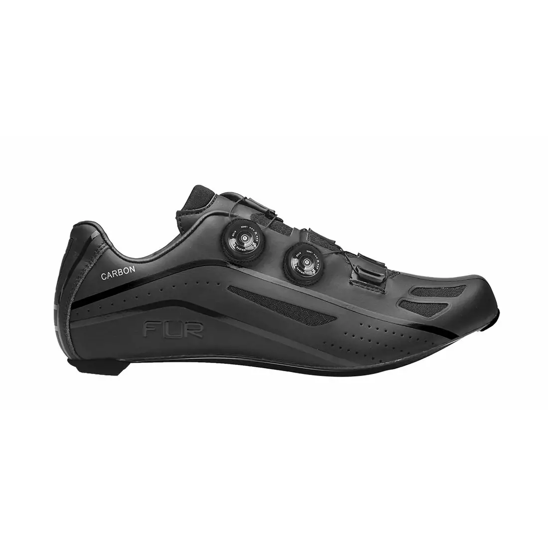 FLR F-XX cestná cyklistická obuv, full carbon, čierna