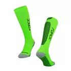FORCE TESSERA COMPRESSION kompresné ponožky, zelená