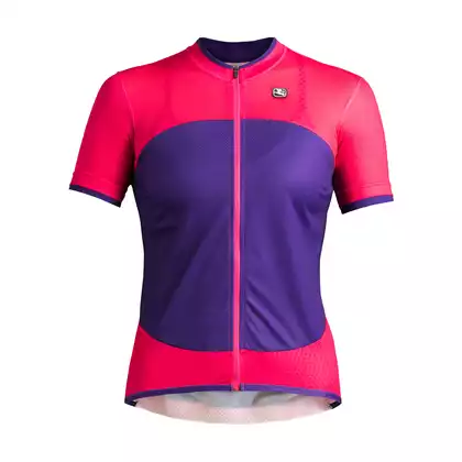 GIORDANA SILVERLINE damska koszulka rowerowa fioletowo-różowa