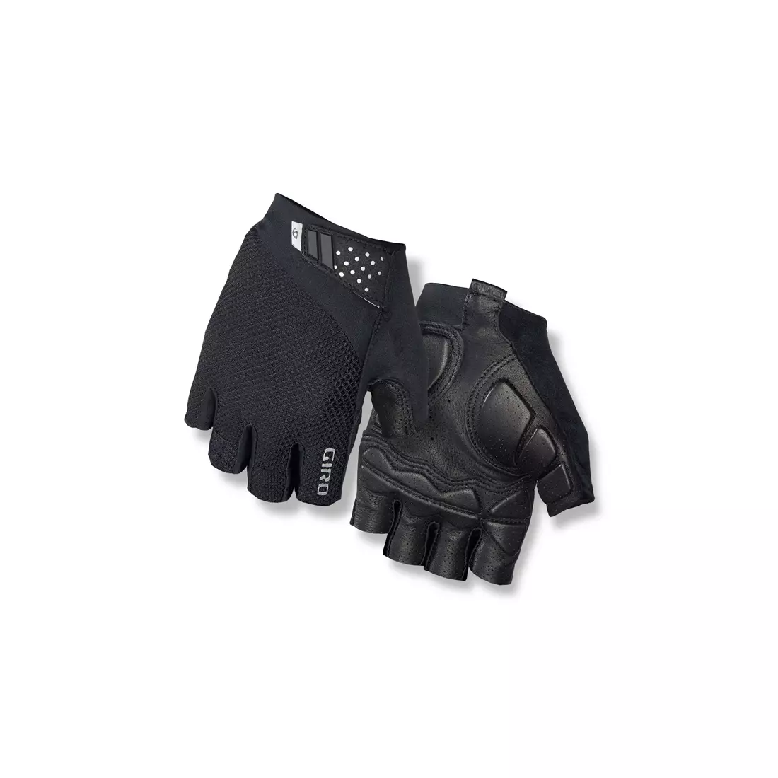 GIRO MONACO II cyklistické rukavice, čierne