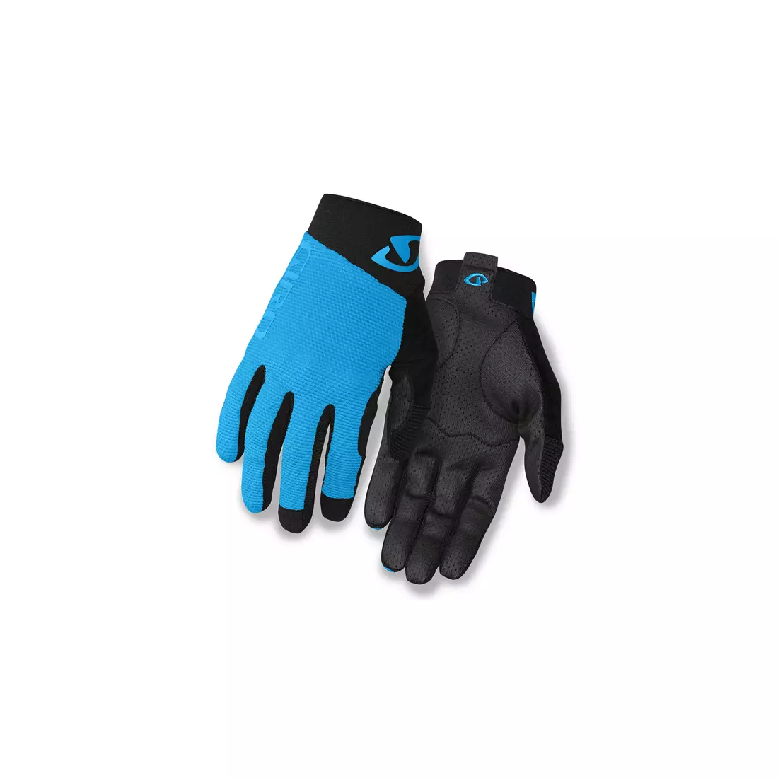GIRO RIVET II cyklistické rukavice, modré
