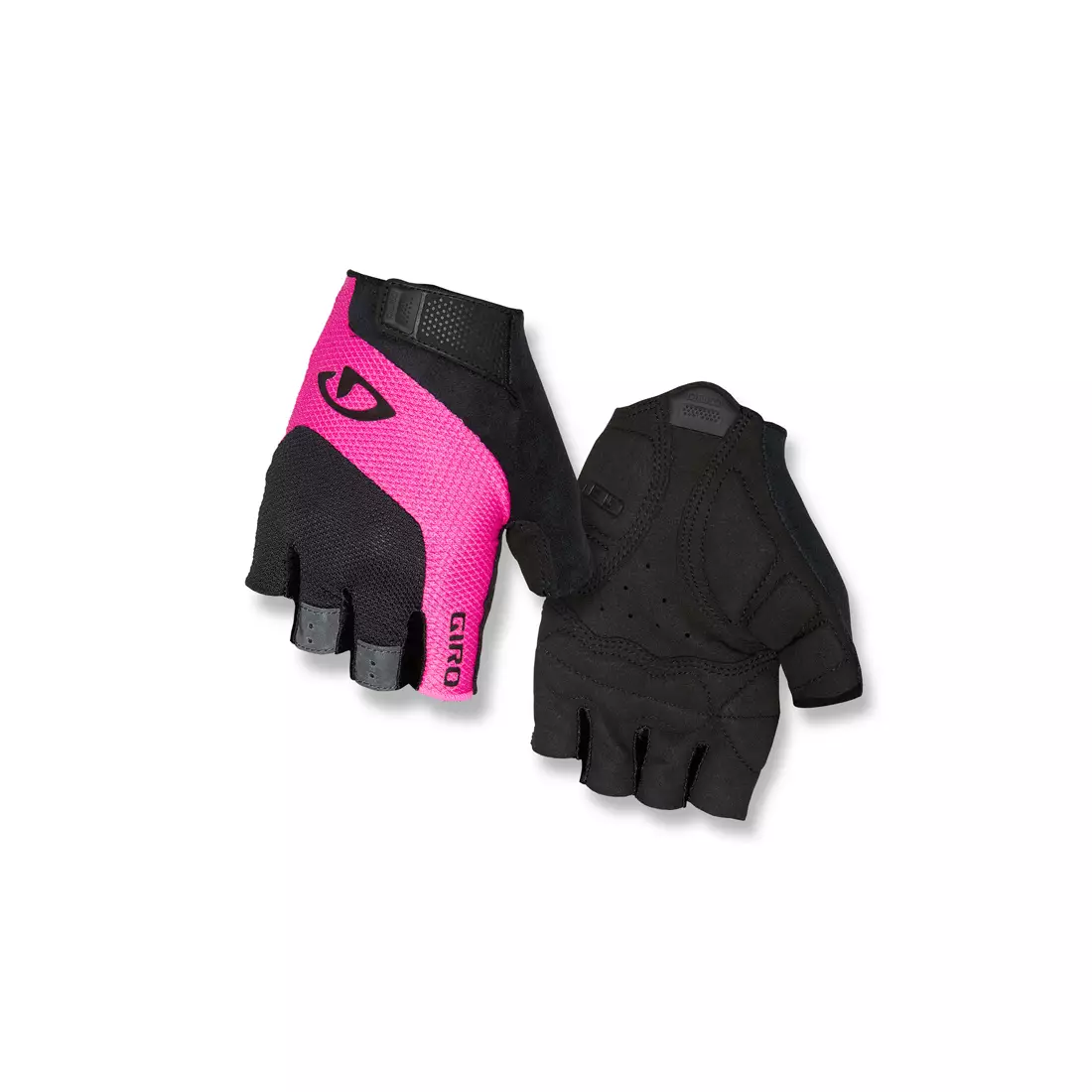 GIRO TESSA GEL dámske cyklistické rukavice, čierne a ružové
