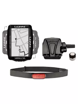 LEZYNE MEGA XL GPS HRSC Loaded, cyklopočítač