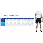 Pánske šortky s náprsenkou ROGELLI UMBRIA 2.0 čiernej a fluoro
