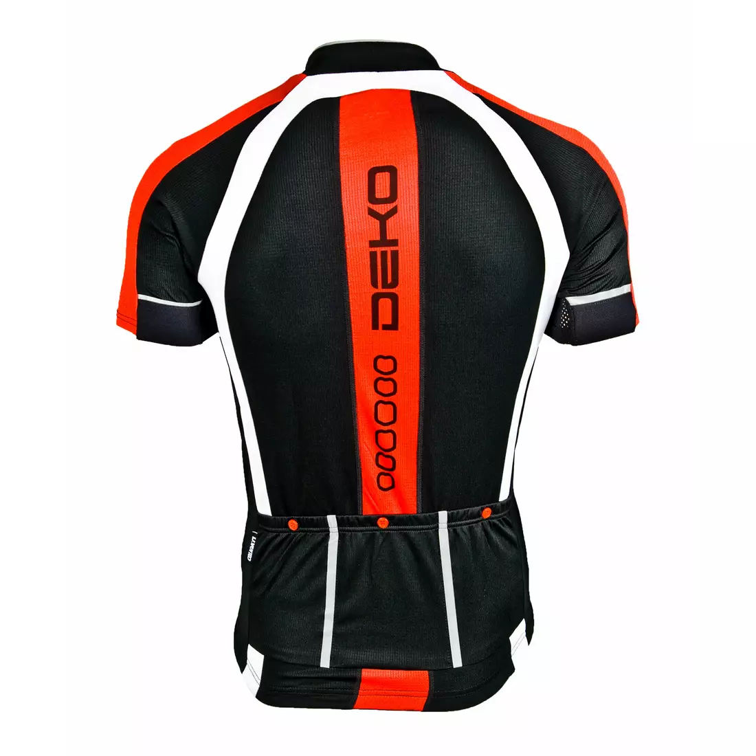Pánsky cyklistický dres DEKO AIR X2 čierno-červený