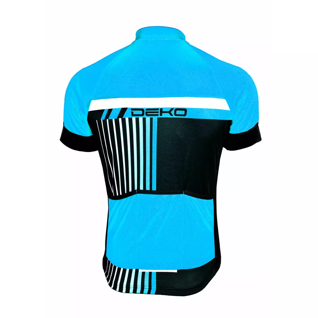 Pánsky cyklistický dres DEKO STYLE, čierno-modrý