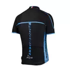Pánsky cyklistický dres ROGELLI UMBRIA 2.0, čierno-modrý