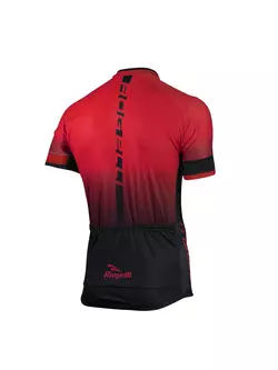 ROGELLI ISPIRATO cyklistický dres, červený a čierny 001.401