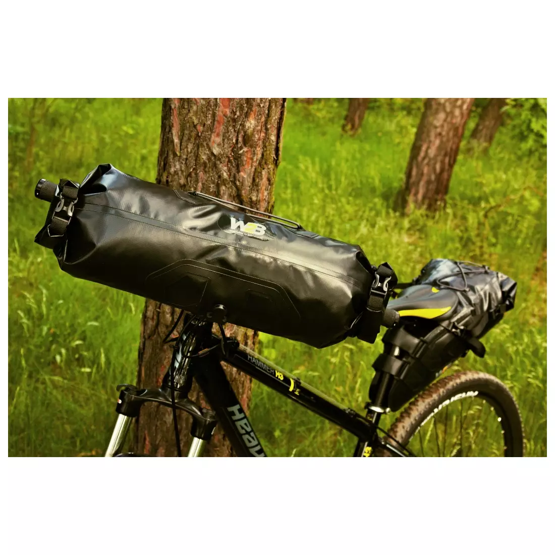 SPORT ARSENAL 611 W2B BikePacking taška na riadidlá, vodeodolná
