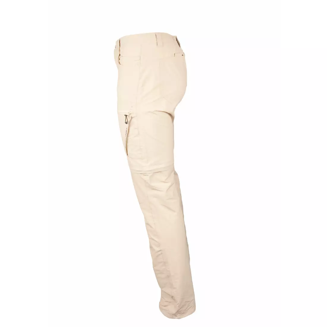 SPRÁVA POČASIA - ROLANDO - pánske športové nohavice s odopínateľnými nohavicami, béžová