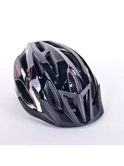 ALPINA MTB17 cyklistická prilba čierna, biela a červená